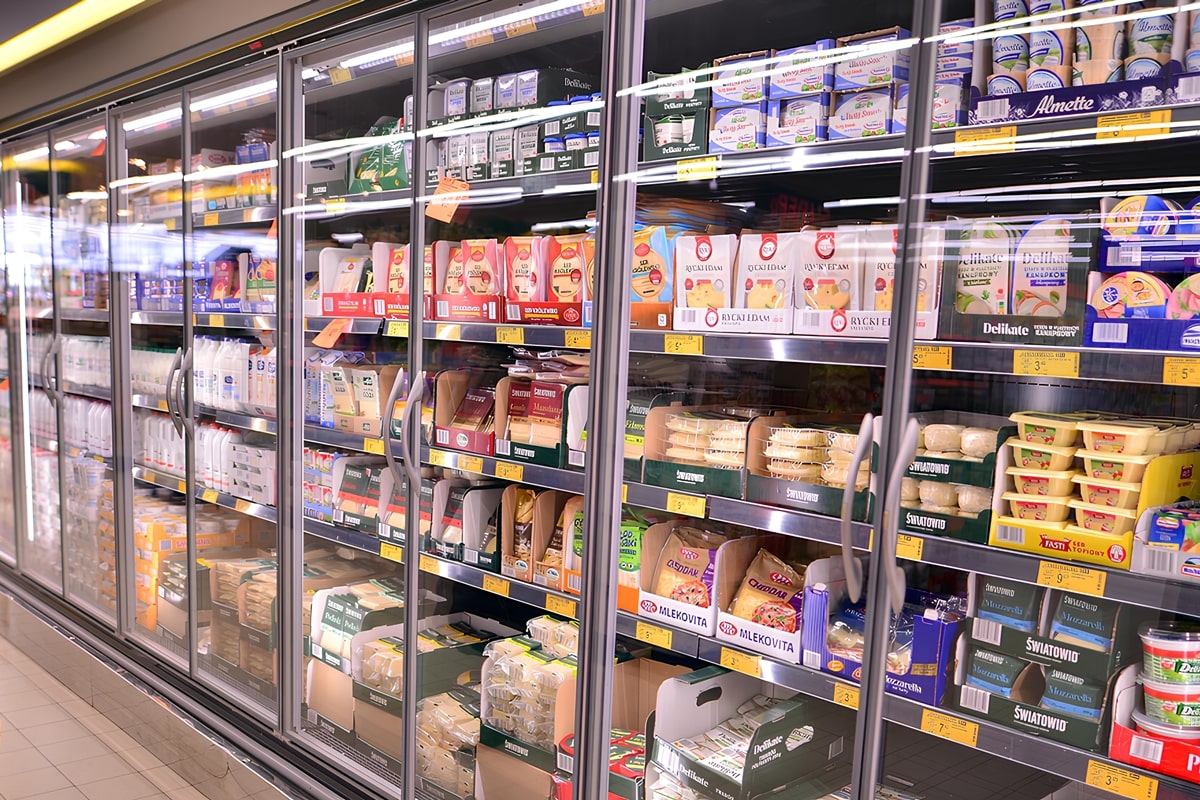 What Are the Features and Prices of Dairy Products Vertical Cabinet?